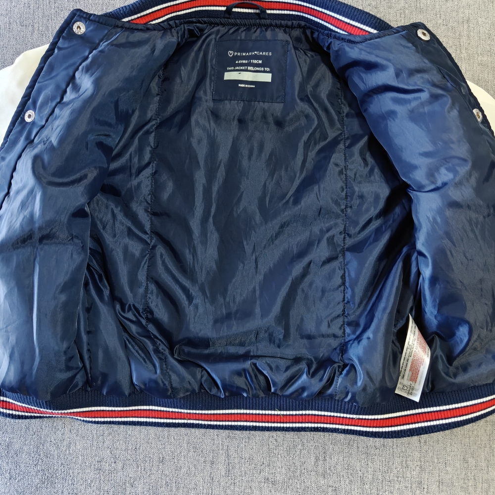 Kids Navy and White Jacket 4-5 years old spring/autunm outfit - Picture 4 of 7